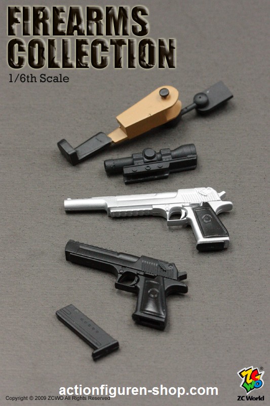 Desert Eagle (2) mit Zubehör