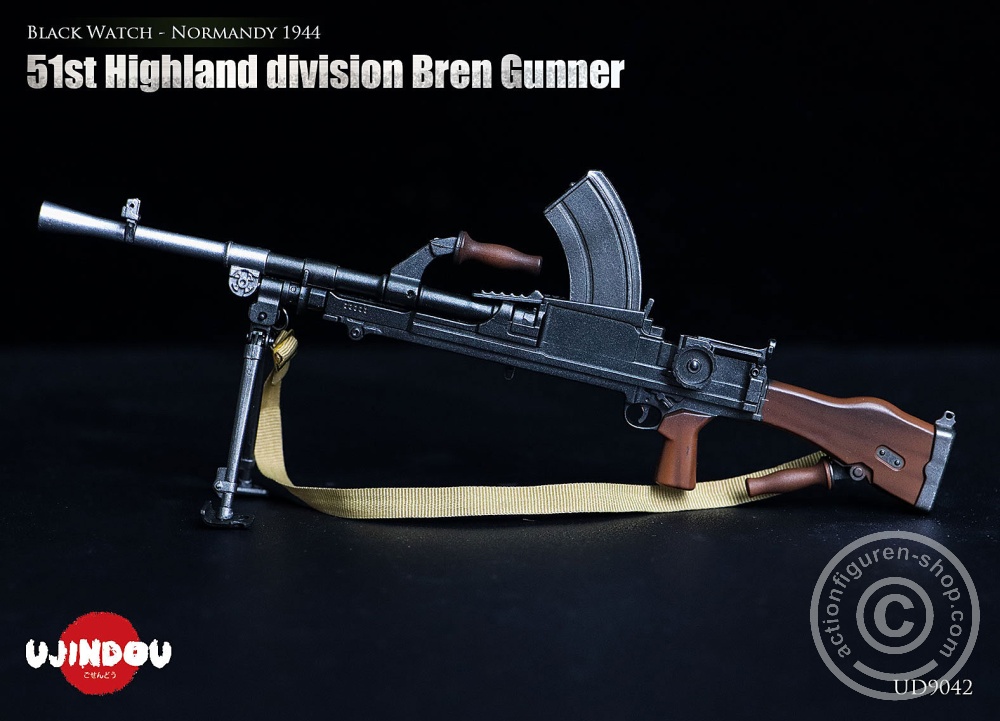 51st Highland Division Bren Gunner - Black Watch - Normandy 1944 - in 1/6 scale 51st Highland Division Bren Gunner - Black Watch - Normandy 1944 - in 1/6 scale