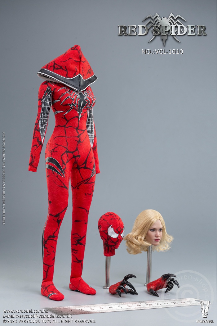 Red Spider - Head & Outfit Set Red Spider - Head & Outfit Set
