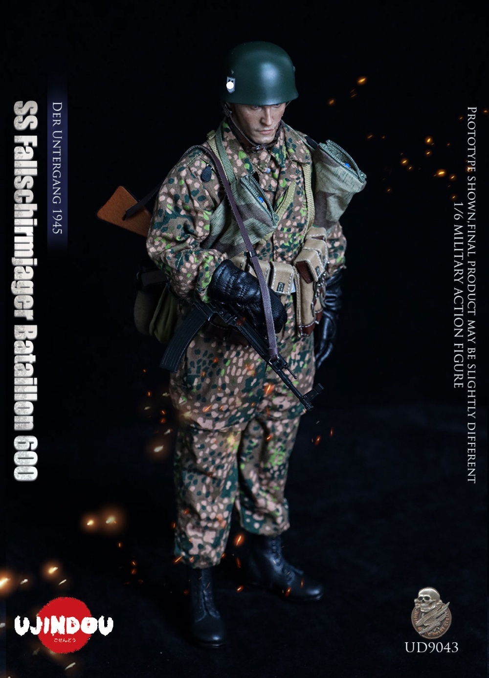 SS Fallschirmjager Bataillon 600 - Der Untergang 1945 - in 1/6 scale