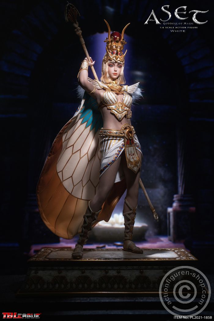 PL2021-185B-02 Aset Goddess of Magic - White Version