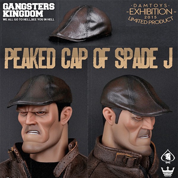 damgk001-c-00EO4x1yGAc3bWo Gangsters Kingdom - Spade J Peaked Cap - Exclusive