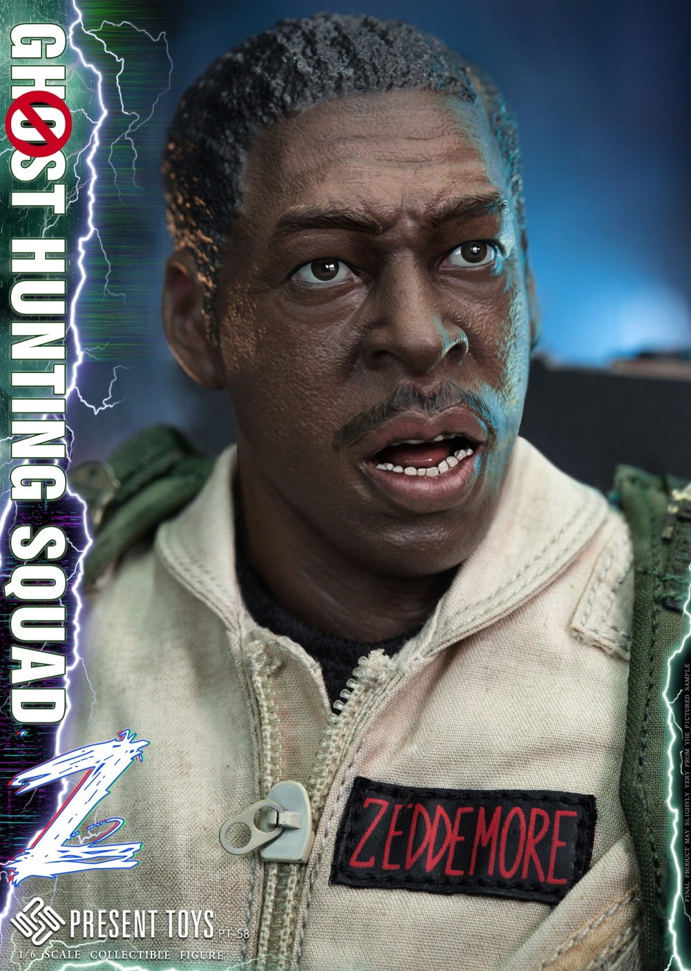 Ghost Hunting Squad - Winston Zeddmore - in 1/6 scale Ghost Hunting Squad - Winston Zeddmore - in 1/6 scale
