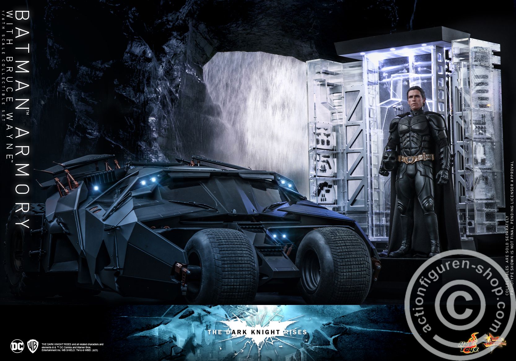 The Dark Knight Rises - Batman Armory with Bruce Wayne