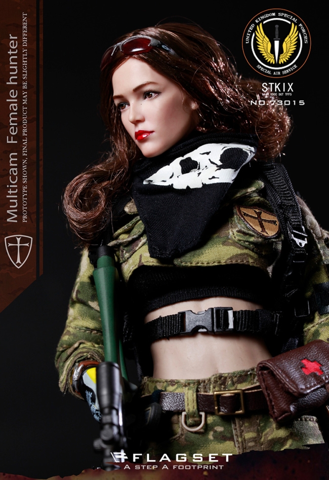 Angela - Multicam Female Hunter