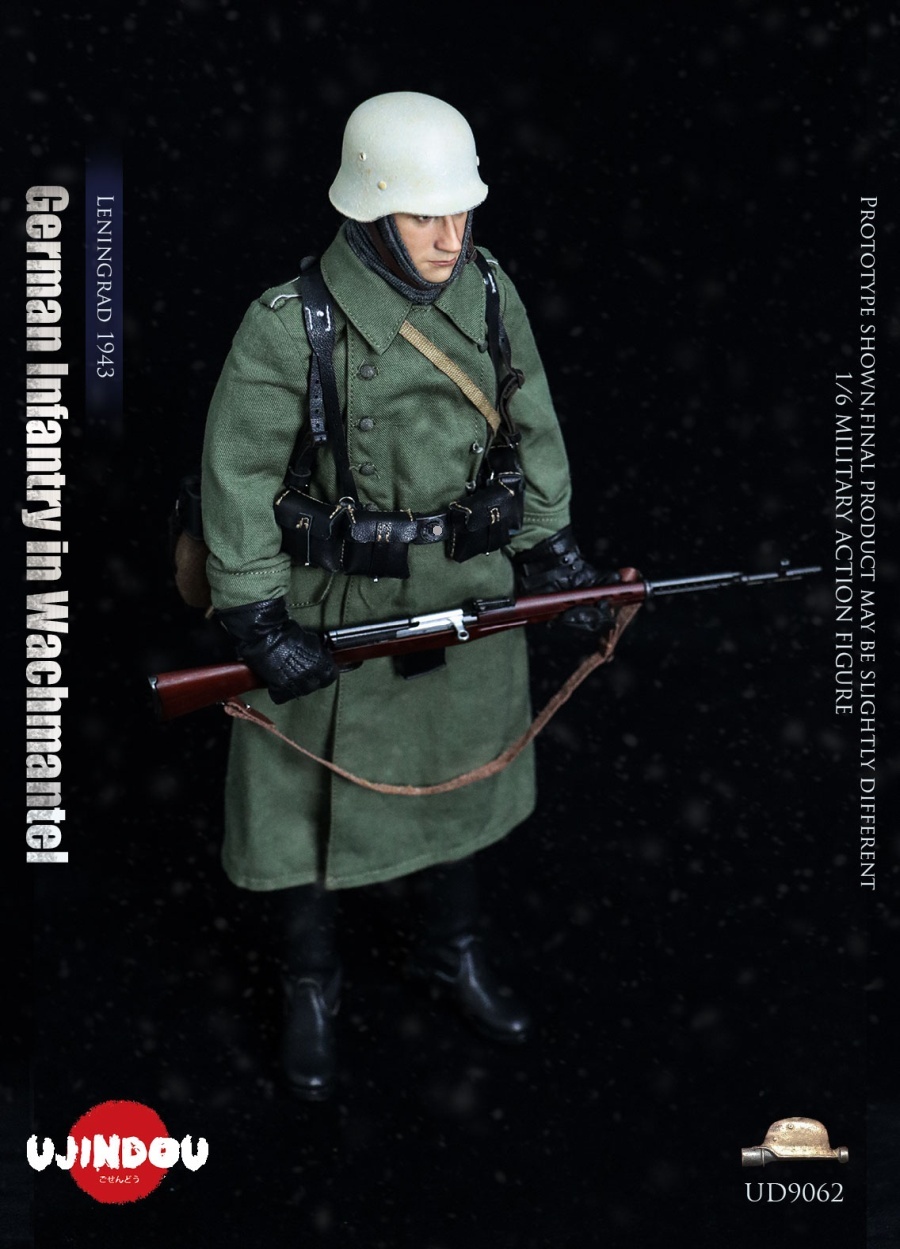 German Infantry - Wachmannschaft - w/ Wachmantel - Leningrad 1943 - in 1/6 scale