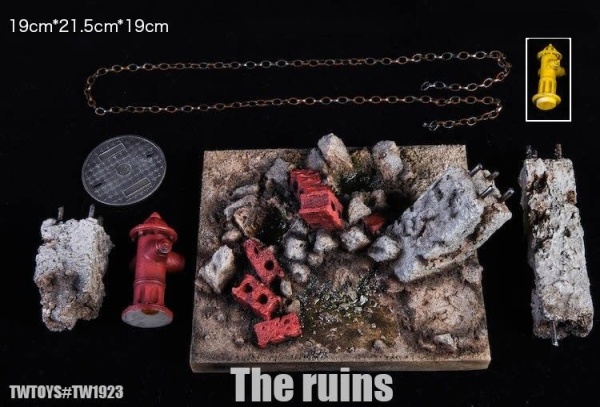 TW1923-09 The Ruins Hydrant - Diorama