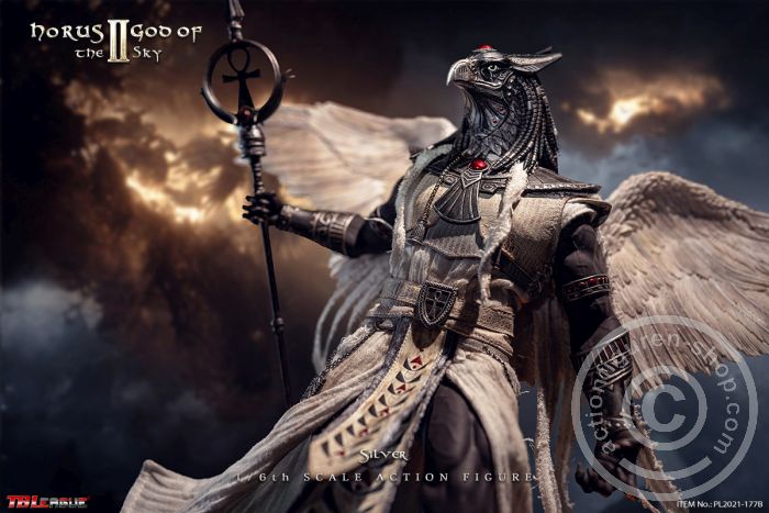 PL2021-177B-07AW9WeqGpcoYeg Horus God of the Sky - Silver Version