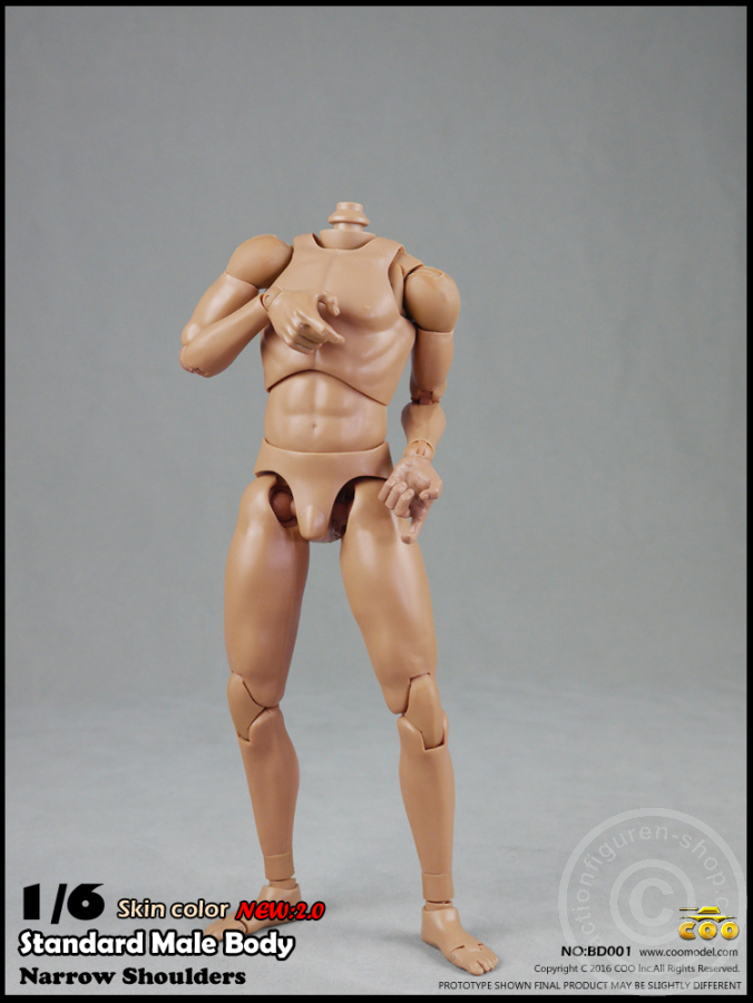 Male Body 2.0 - Narrow Shoulders - 25cm