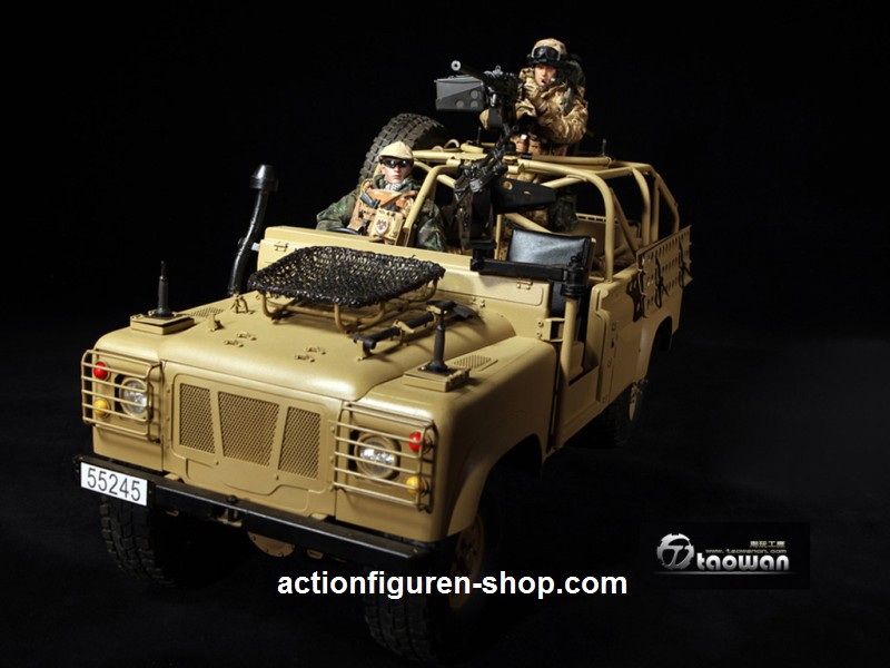 LandRover WMIK Assault Vehicles - grün