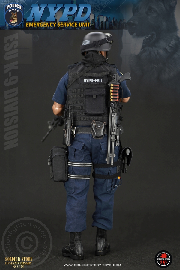 SSt101-26 NYPD - ESU - K-9 DIVISION - (Hundestaffel)