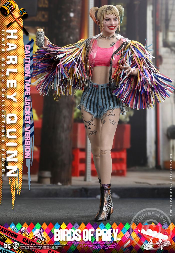 Birds of Prey - Harley Quinn (Caution Tape Jacket Version)