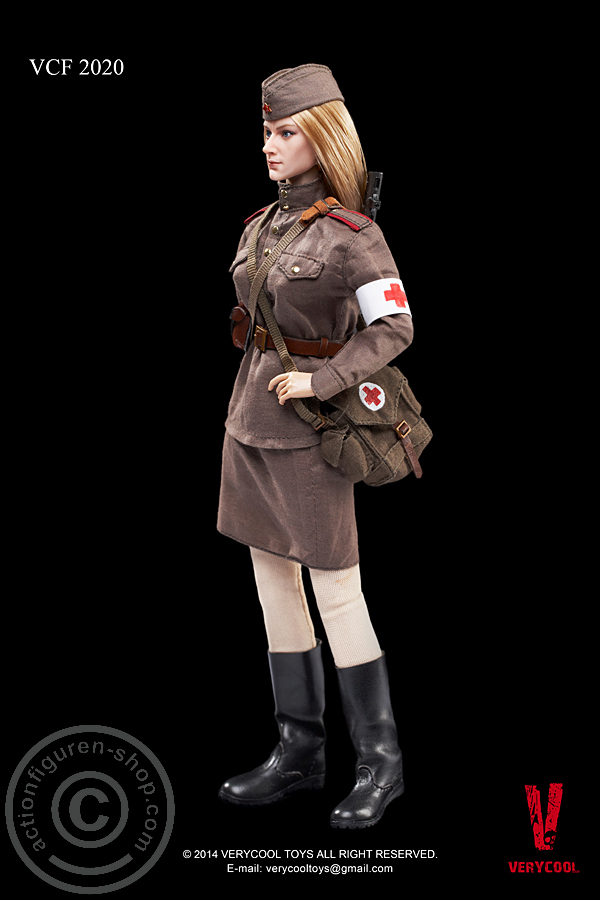 Soviet Red Army Female Soldier