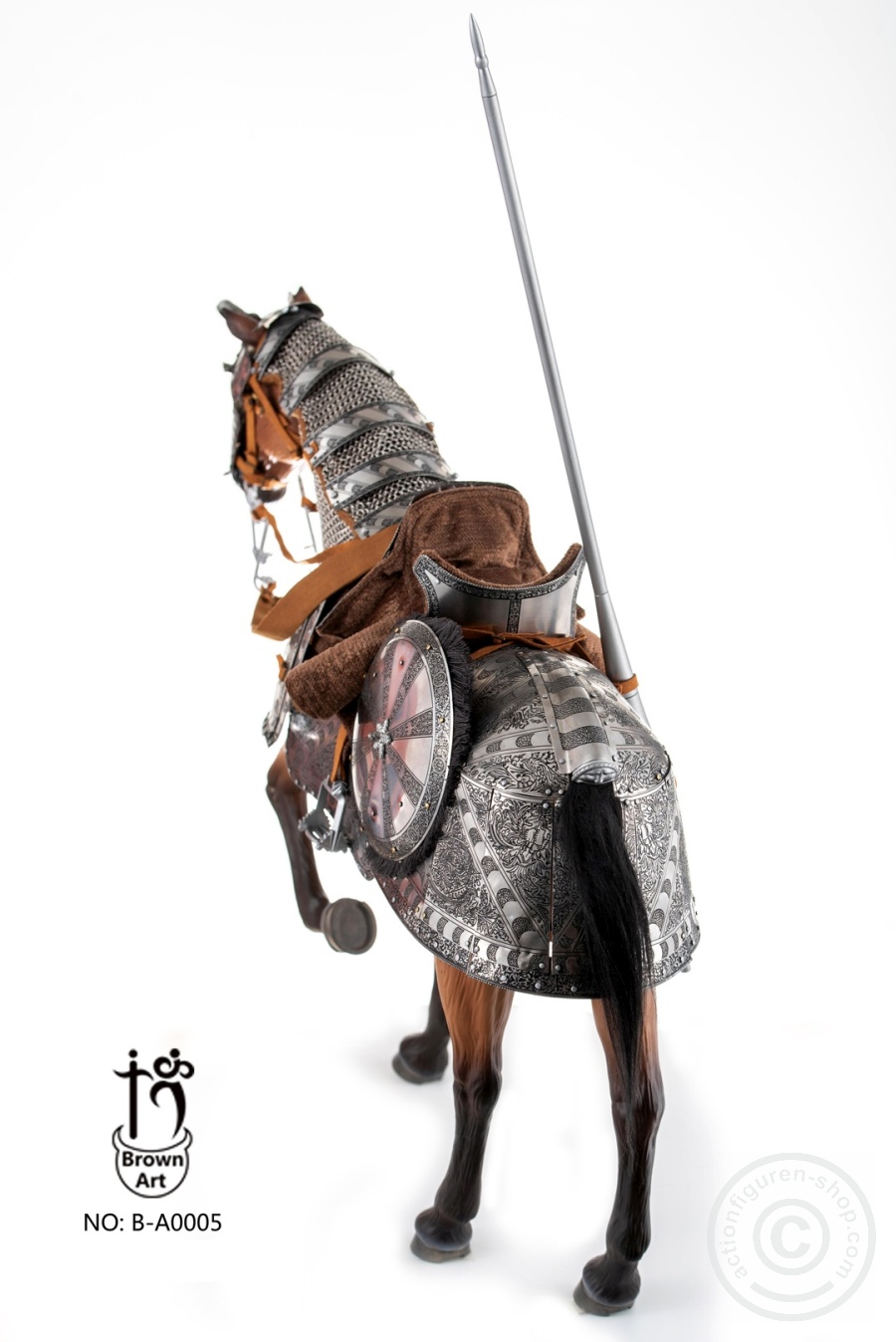 Horse in Full Armor - made for Duke of Saxony-Coburg (1548) - in 1/6 scale