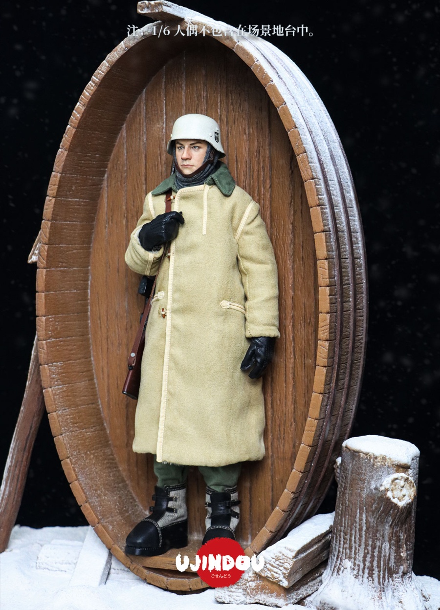 German Infantry - Sentry Box - Wachhaus - Leningrad 1943 - in 1/6 scale