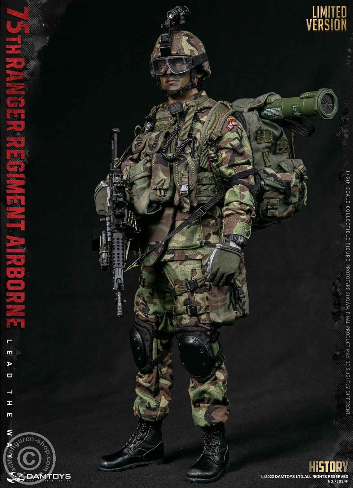 75th Ranger Regiment - Airborne Saw Gunner - Limited Version 75th Ranger Regiment - Airborne Saw Gunner - Limited Version