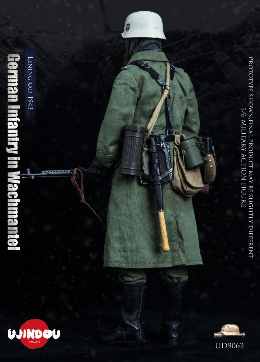 German Infantry - Wachmannschaft - w/ Wachmantel - Leningrad 1943 - in 1/6 scale