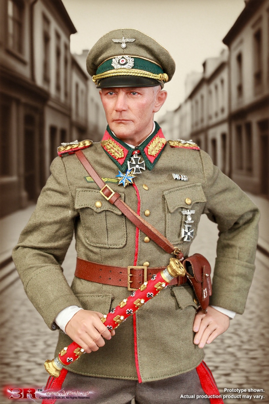 Fedor von Bock - WWII Generalfeldmarschall - in 1/6 scale