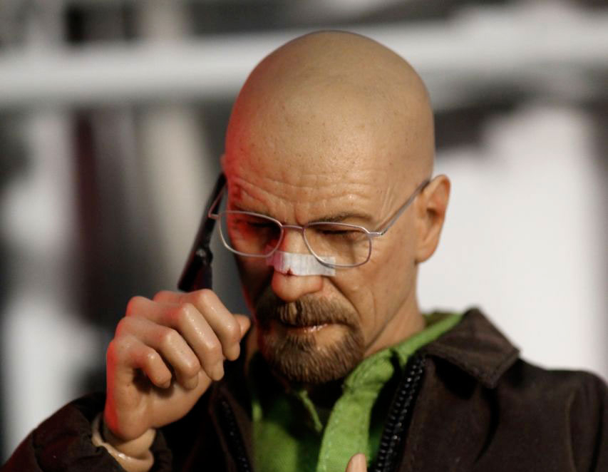 Walter White Head - Battle damaged