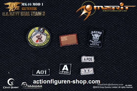 CD78001-235DRxol4aaqUFT US Navy Seal Team 3 - MK46 Gunner