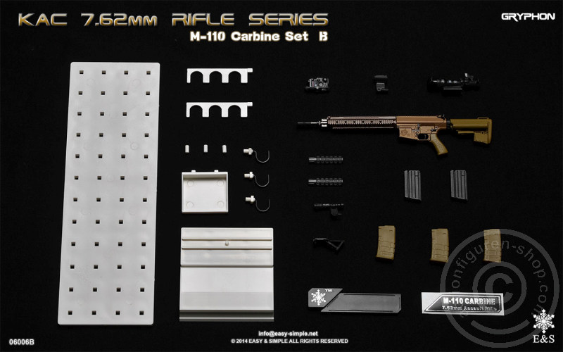 M110 Carbine KAC 7.62 Rifle Set - Gryphon