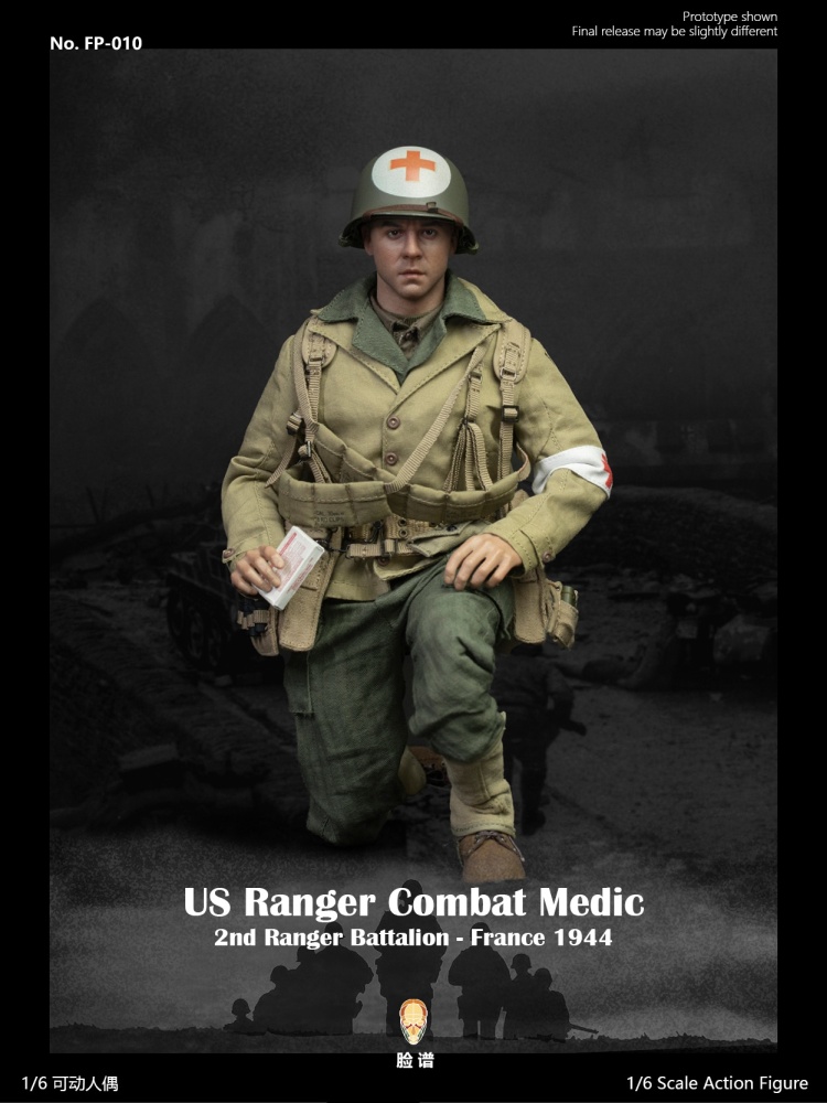 Combat Medic - Wade - US Ranger - France 1944