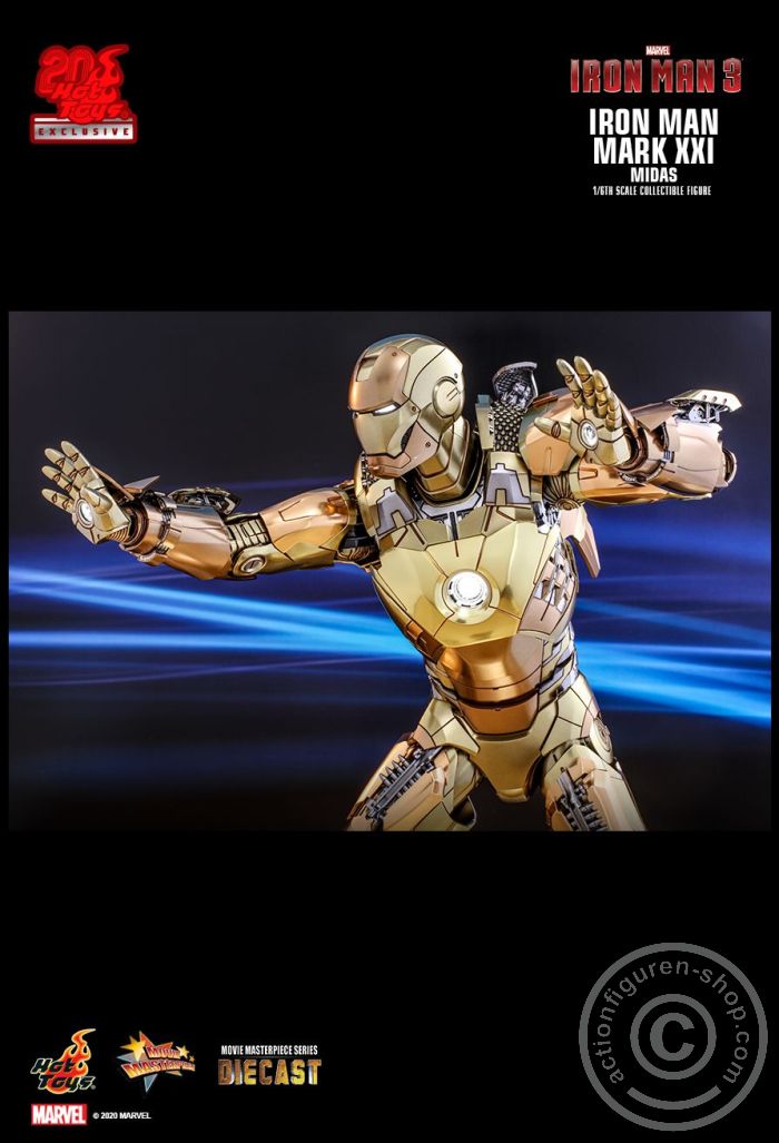 605993-12 Iron Man 3 - MARK XXI (Midas) - Exclusive - MMS586D36