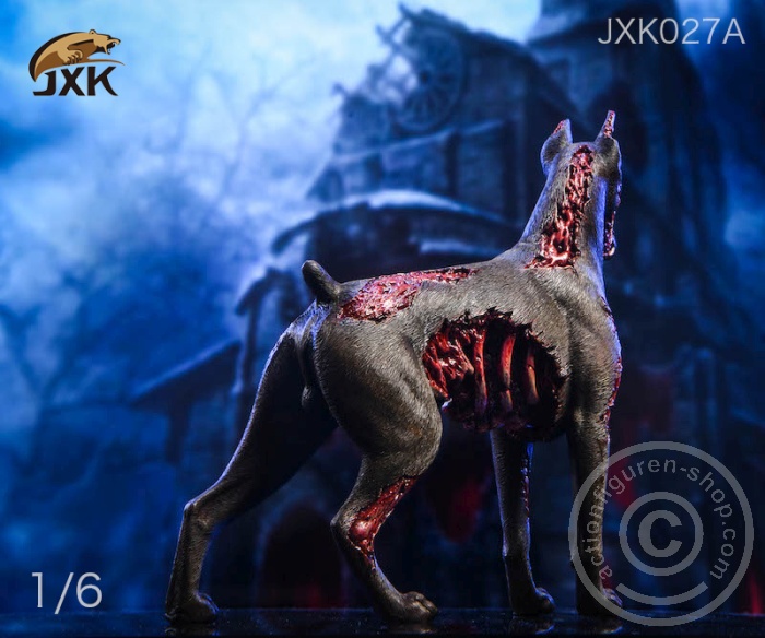JXK027A-04 Zombie Dobermann Dog - A