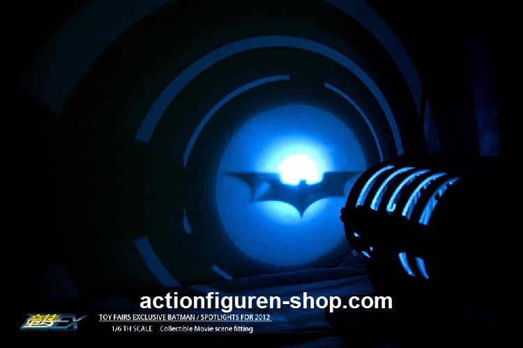 DrExLi-05 Bat Spotlight /working LED - in 1:6 scale