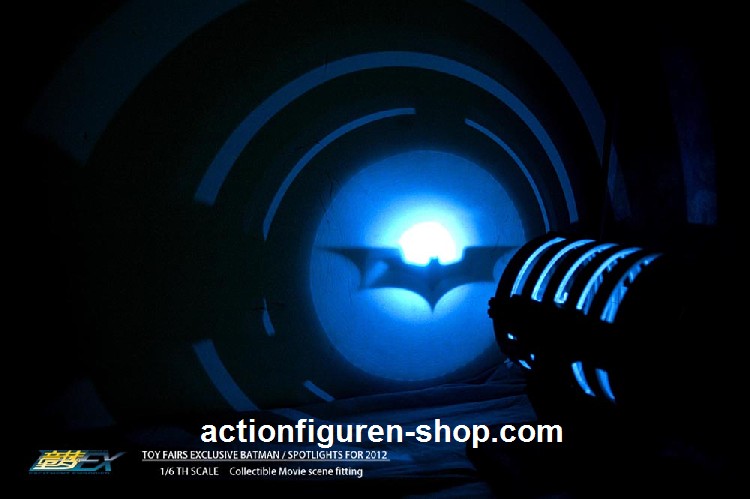 Bat Spotlight /working LED - in 1:6 scale