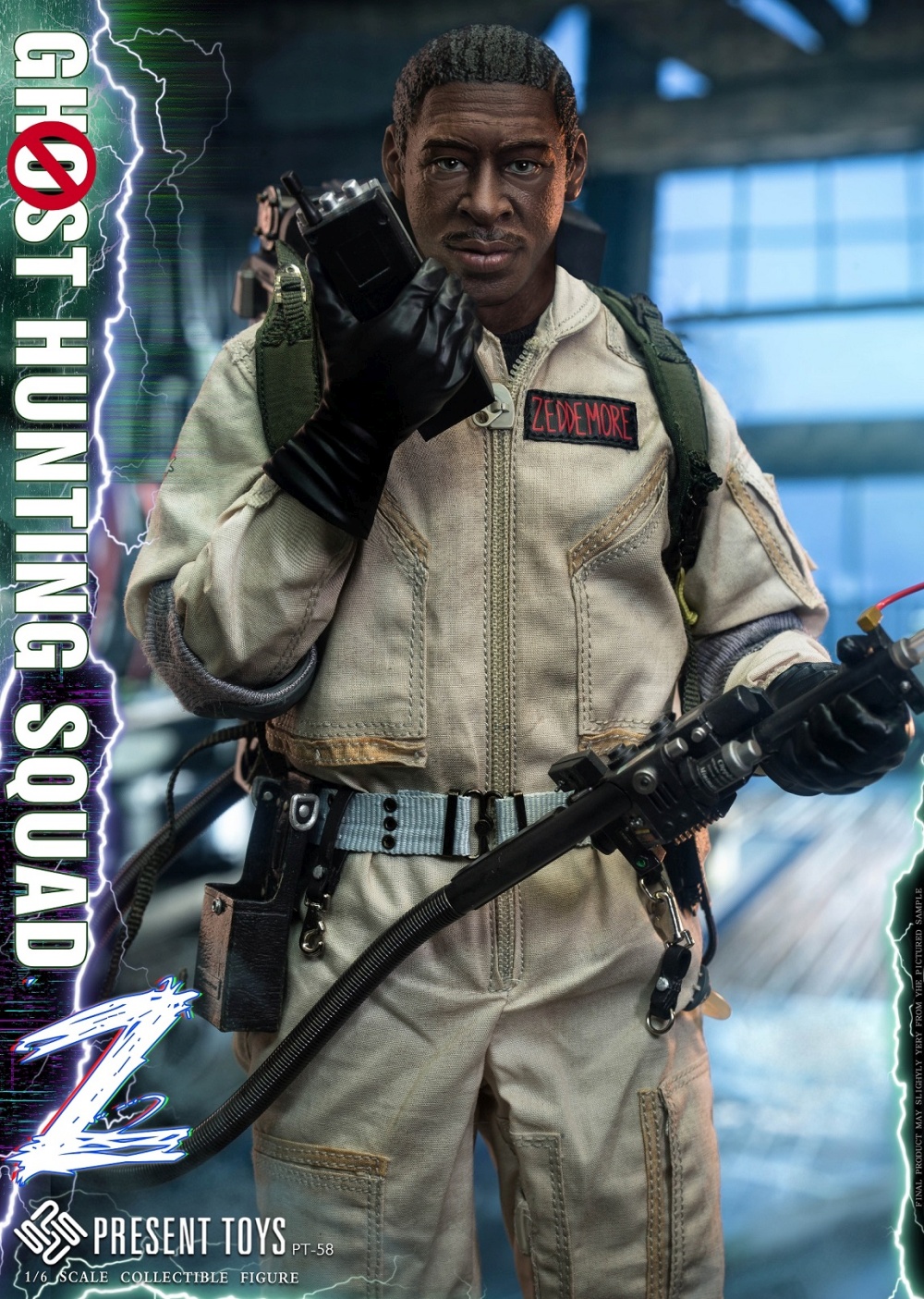 Ghost Hunting Squad - Winston Zeddmore - in 1/6 scale Ghost Hunting Squad - Winston Zeddmore - in 1/6 scale