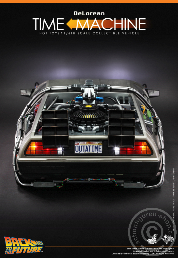 176178-09 Back to the Future - DeLorean Time Machine