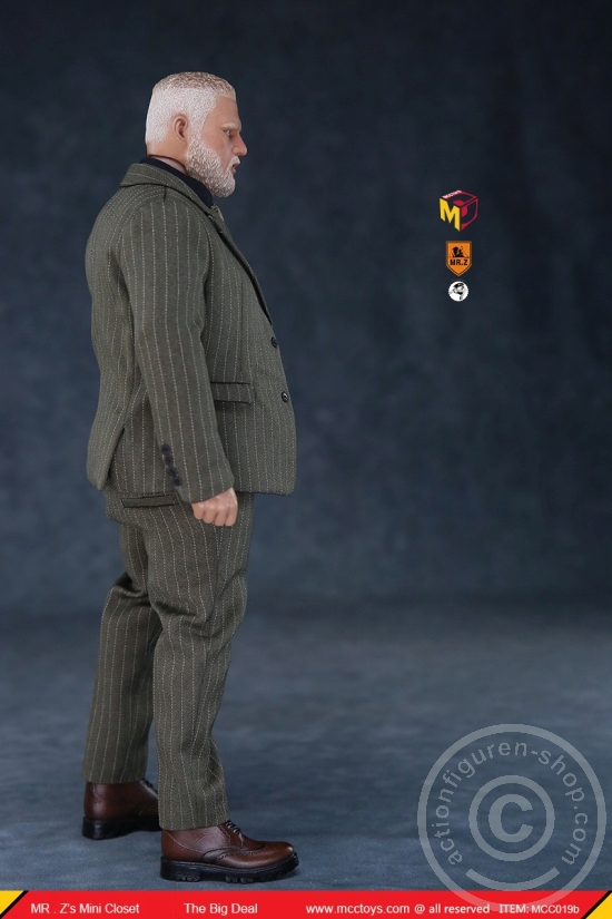 MrZMCC019B-07 The Big Deal (Figure in Suit) - grey