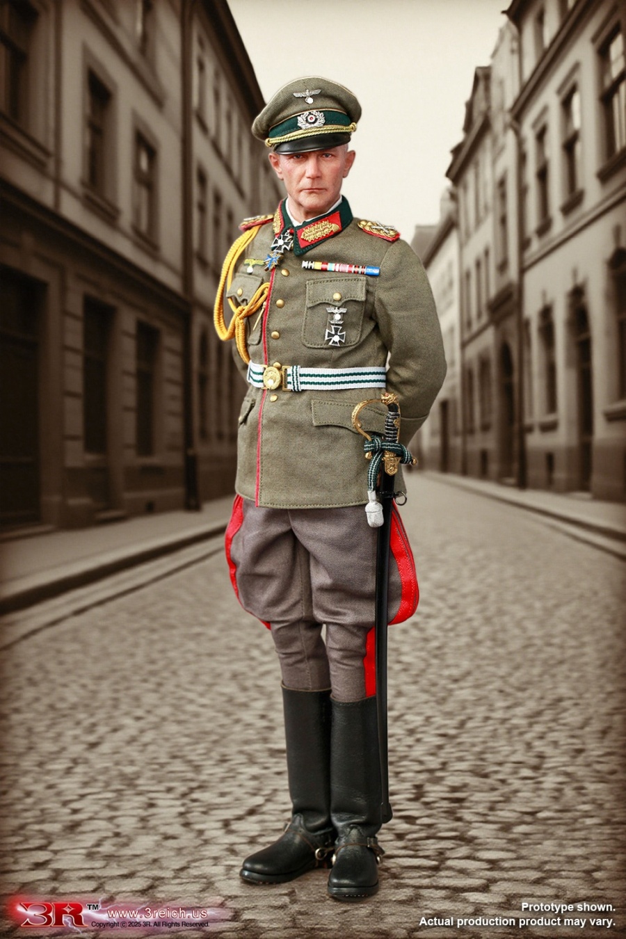 Fedor von Bock - WWII Generalfeldmarschall - in 1/6 scale