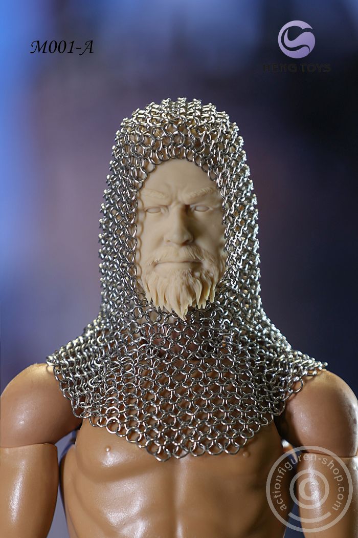 Chainmail (Hood) - Stainless Steel Armour - male