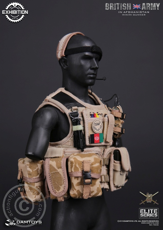 British Army in Afghanistan - Minimi Gunner - 2016 Exclusive