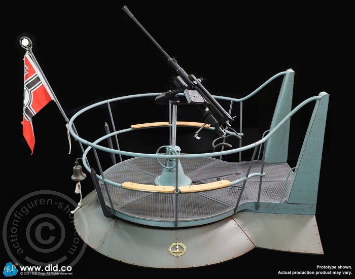E60059ABCD-02 U-Boat Tower Diorama Set (20mm FLAK)