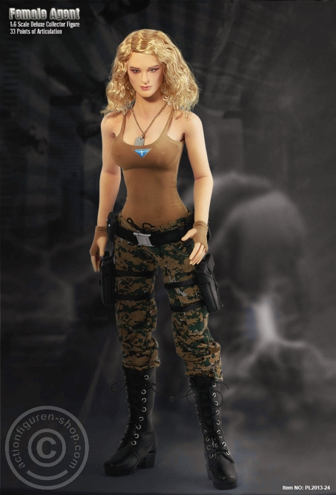 PL2013-24-03 Female Agent - Soft Skin Figure
