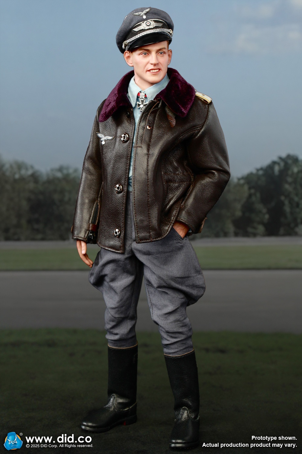 Erich Hartmann - WWII German Luftwaffe Ace Pilot - in 1/6 scale