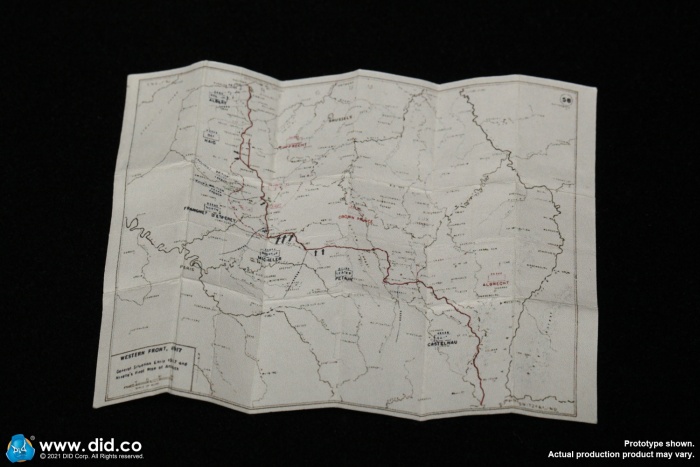 WWI War Desk Diorama Set