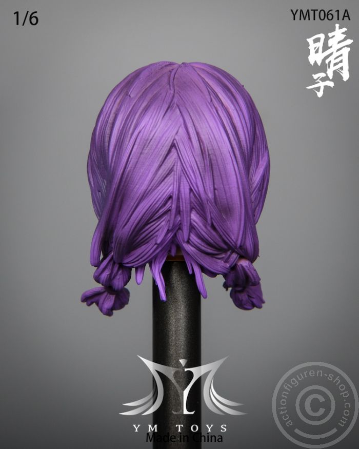 Head - w/ 3 different Hair Parts