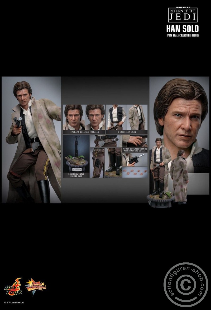 Star Wars: Return of the Jedi - 1/6th scale Han Solo - MMS740 Star Wars: Return of the Jedi - 1/6th scale Han Solo - MMS740