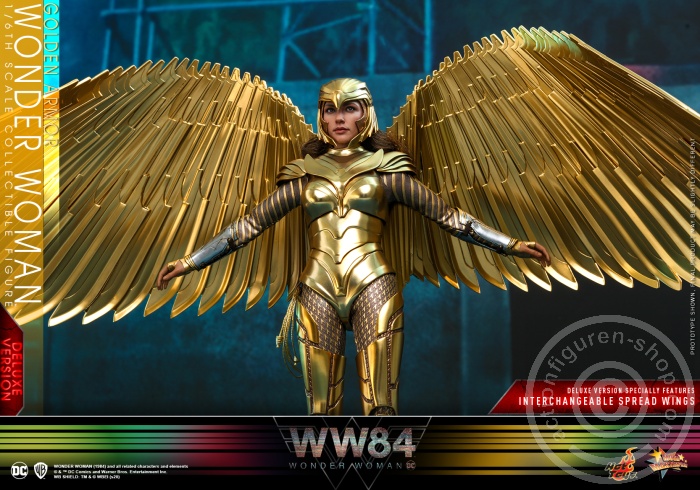 605412-11 Wonder Woman 1984 - Golden Armor Wonder Woman (Deluxe Version) - MMS578