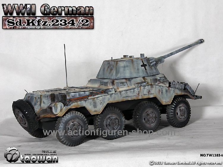 Sd.Kfz.234/2 - Metall (winter)