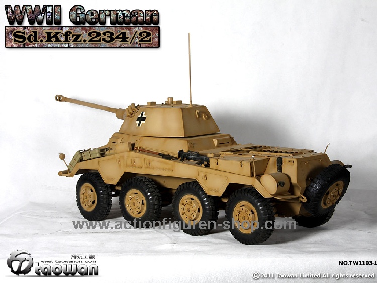 Sd.Kfz.234/2 - Metall (sand)