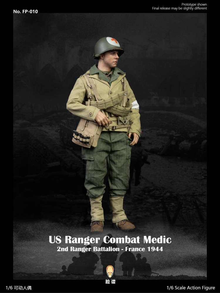 Combat Medic - Wade - US Ranger - France 1944 Combat Medic - Wade - US Ranger - France 1944