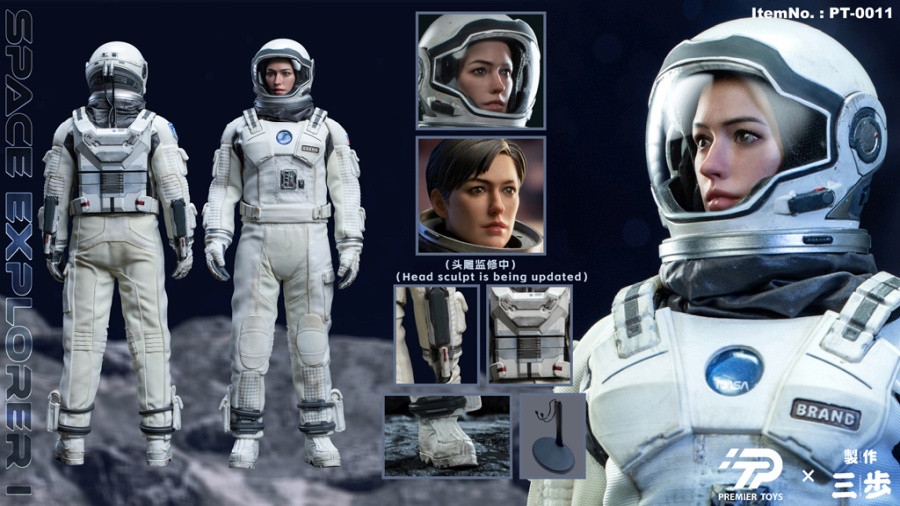 Female Interstellar Space Explorer - in 1/6 scale