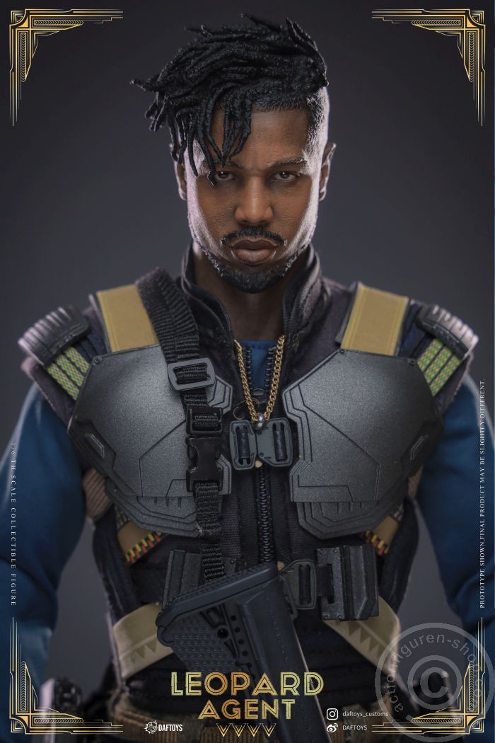 Leopard Agent Figure - Killmonger Leopard Agent Figure - Killmonger