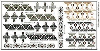 Fallschirmjäger Abzeichen Set