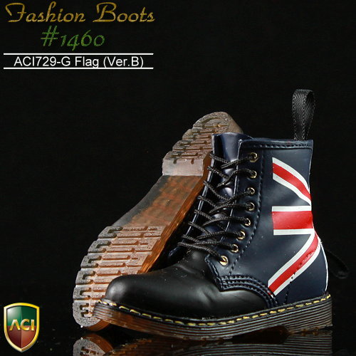 Fashion Punker Boots - black